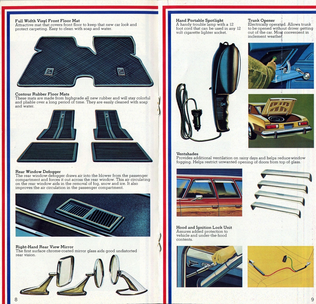 1975 Chevrolet Accessories Folder Page 2